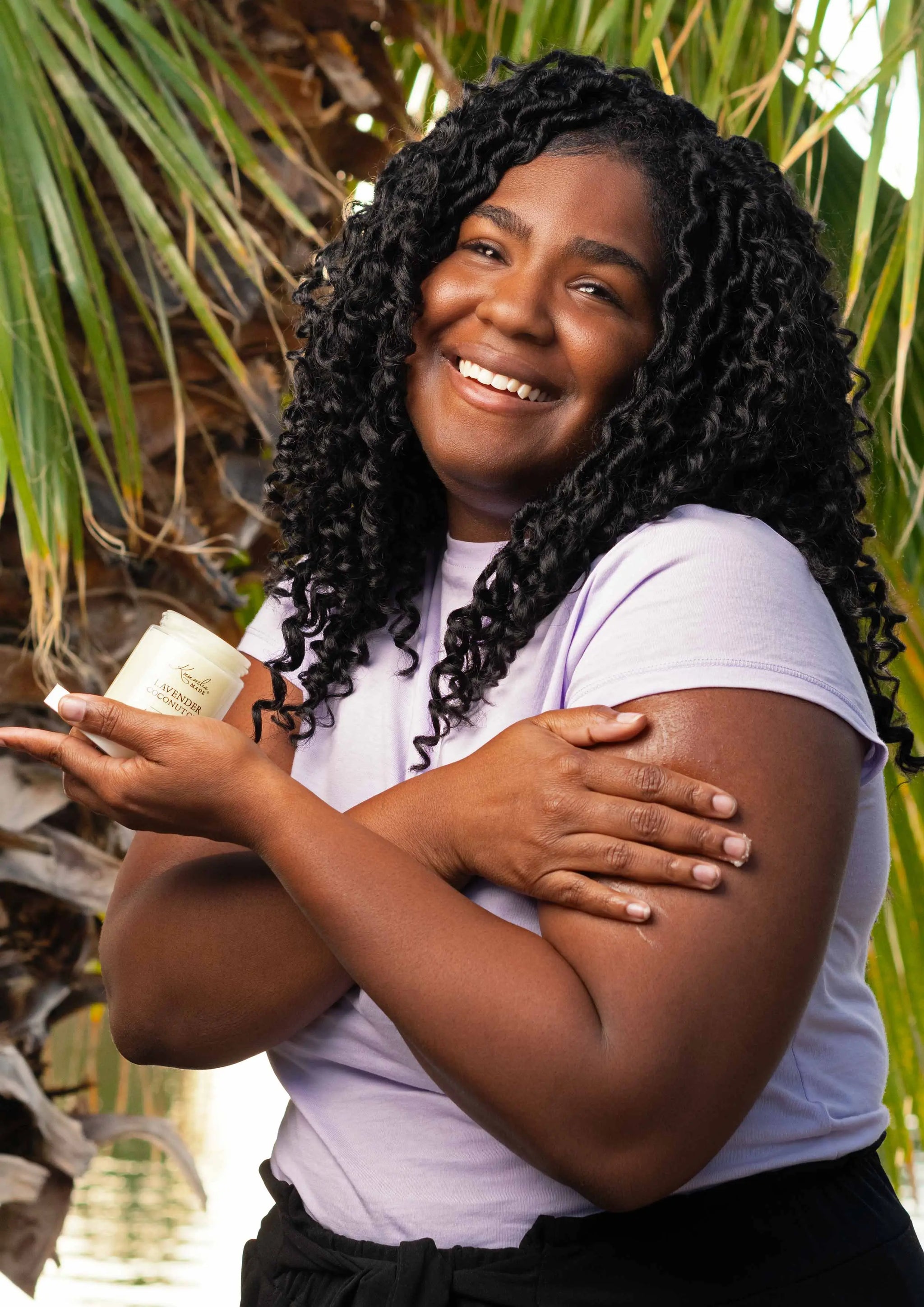 Lavender Coconut Oil (ws) Kuumba Made Inc.