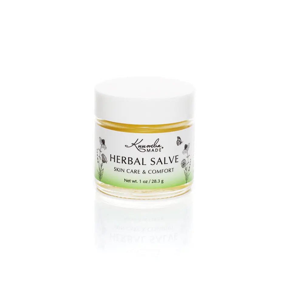 Herbal Salve Botanical Skin Care 1oz jar from Kuumba Made