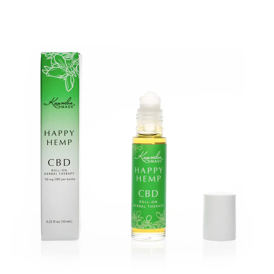 Happy Hemp Natural CBD 10ml Roll-On from Kuumba Made