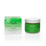 Happy Salve Natural CBD body therapy 2oz jar from Kuumba Made