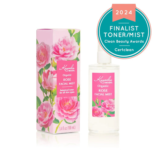 Organic Rose Facial Mist Kuumba Made Inc.