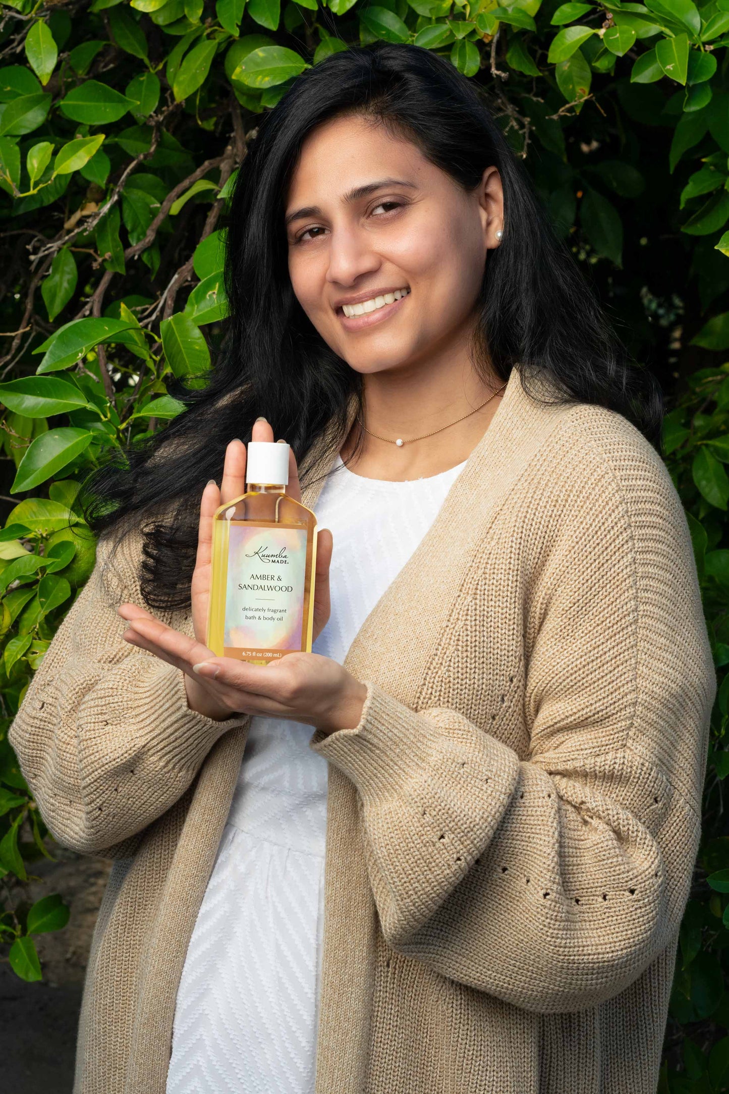 Amber & Sandalwood Bath & Body Oil