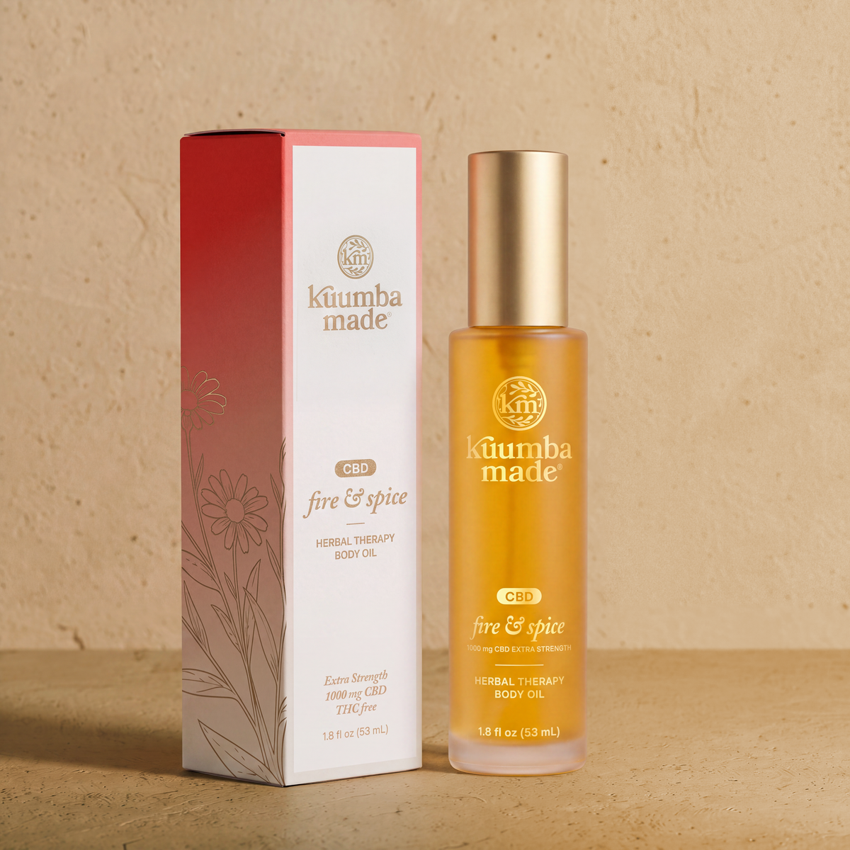 Fire & Spice CBD Herbal Therapy Body Oil