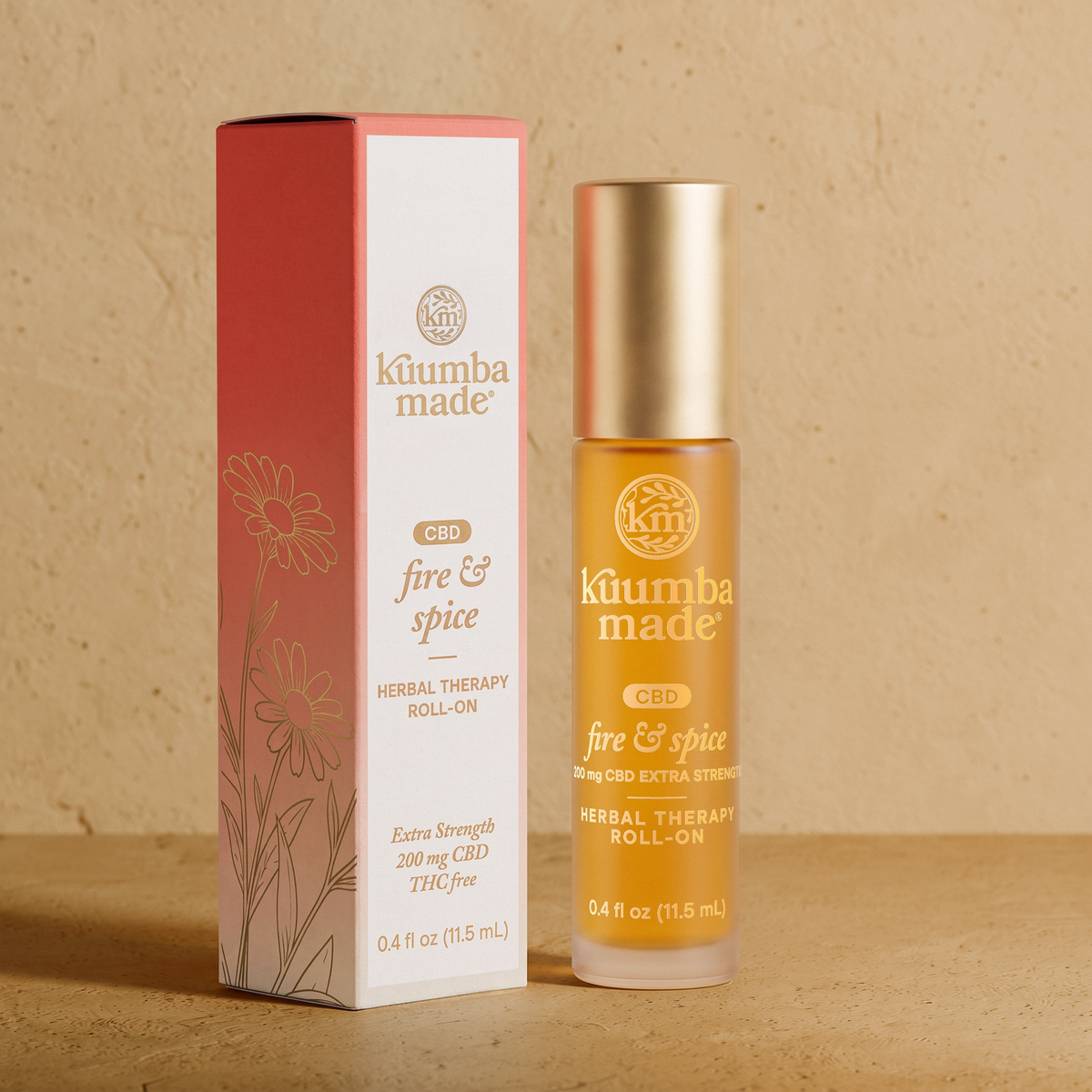 Fire & Spice CBD Herbal Therapy Roll-on