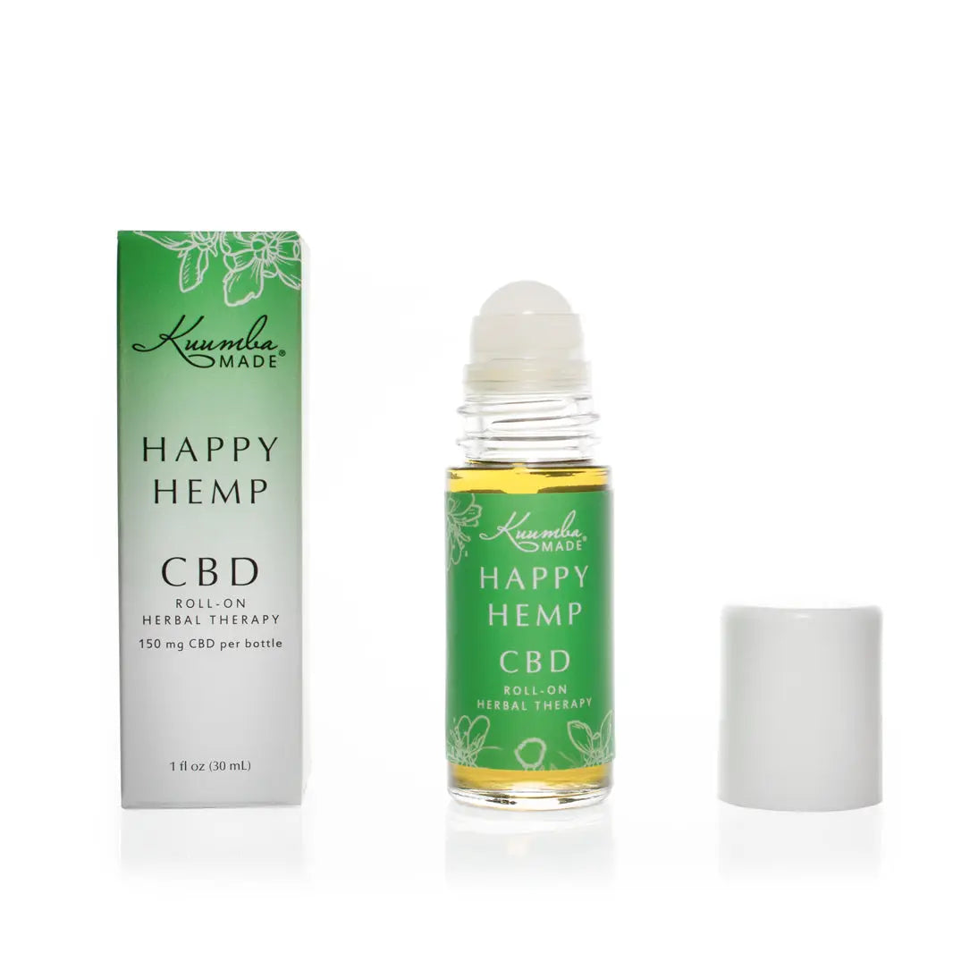 Happy Hemp Natural CBD 30ml Roll-On from Kuumba Made