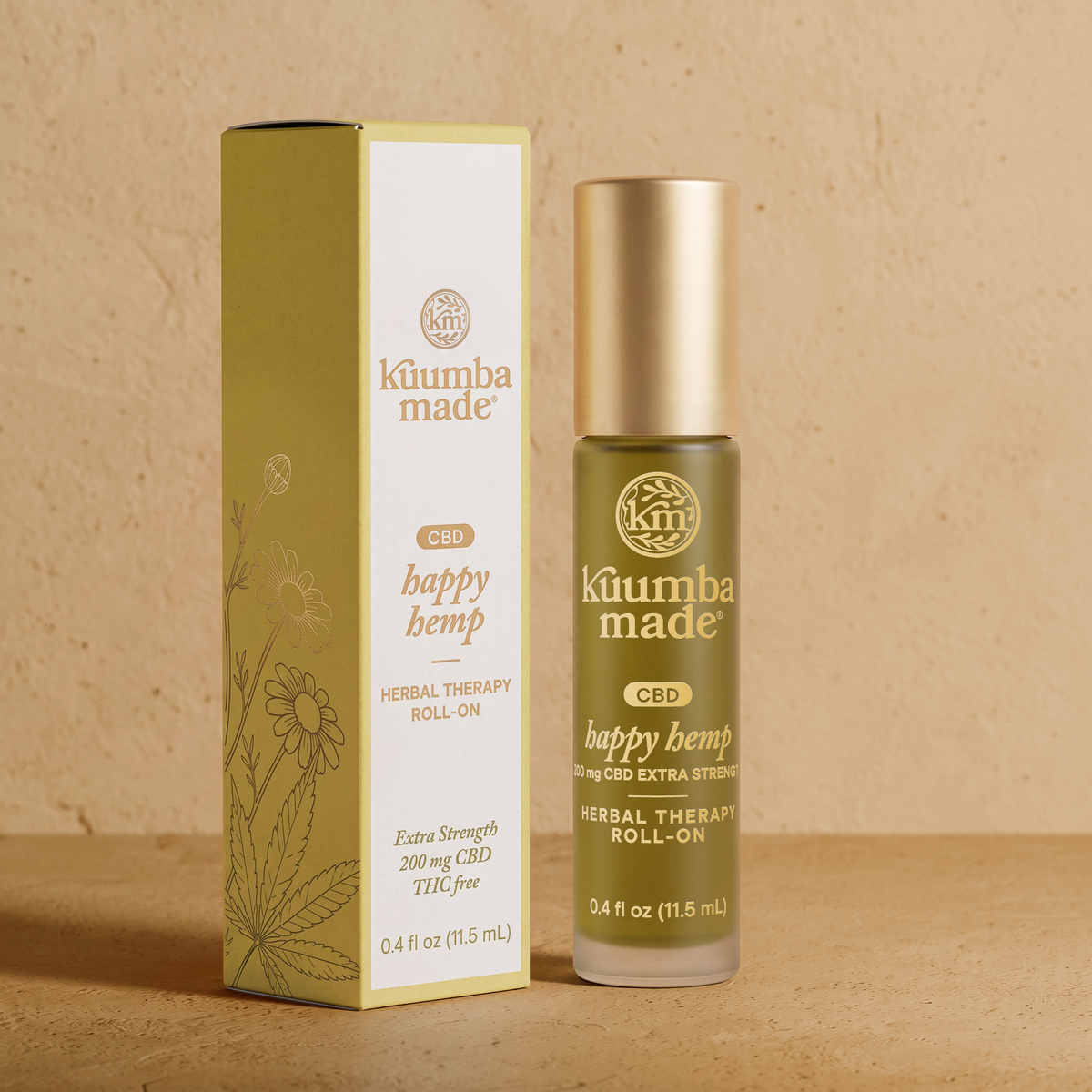 Happy Hemp CBD Herbal Therapy Roll-On