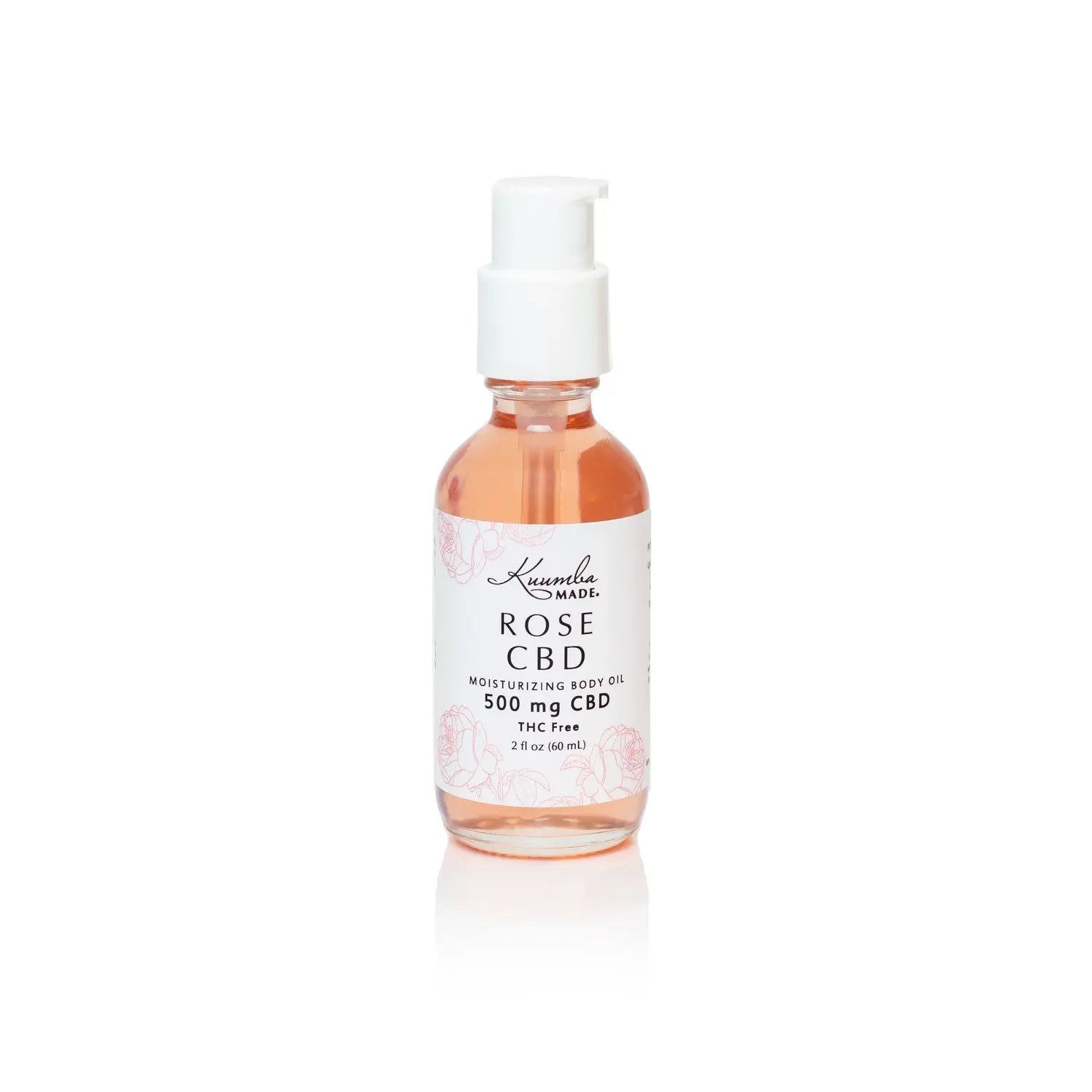 Rose 500 mg CBD Body Oil (ws) Kuumba Made Inc.