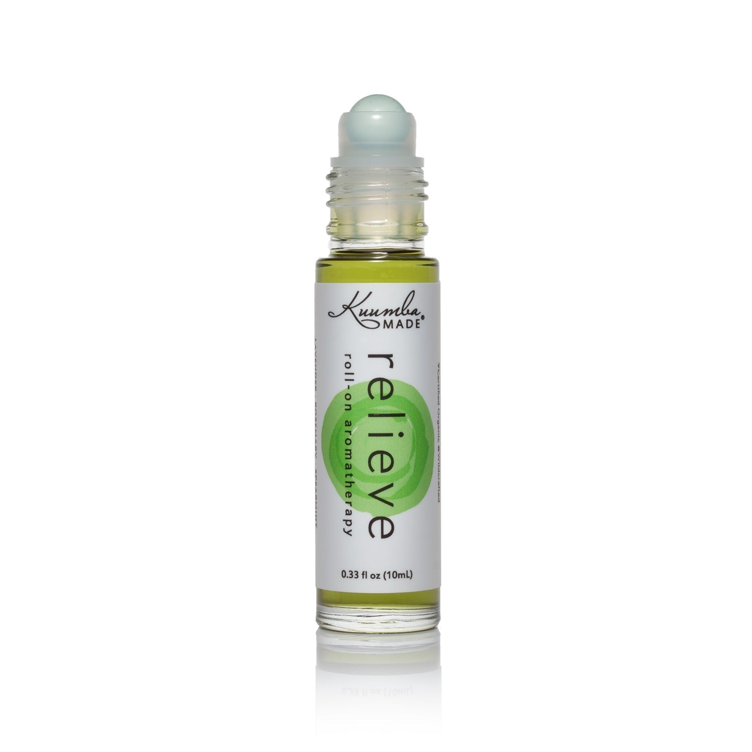 RELIEVE- Herbal Roll-on Aromatherapy from Kuumba Made with glass roller ball