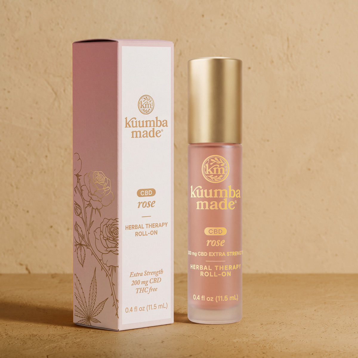 Rose CBD Herbal Aroma Therapy Roll-On