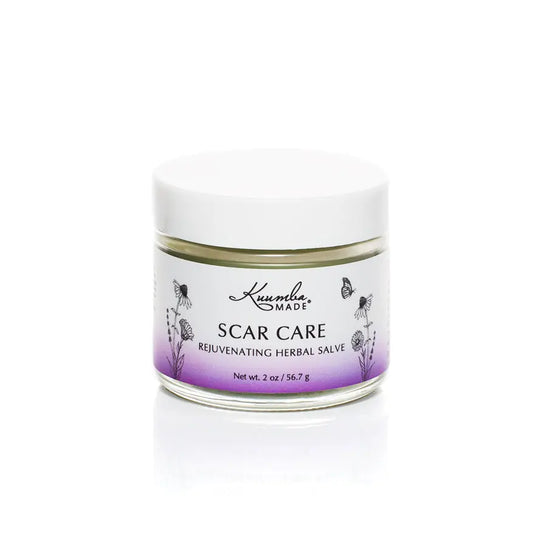 Scar Care Herbal Salve 2oz jar from Kuumba Made