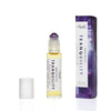 Amethyst Tranquility in glass bottle with gemstone rollerball | .33 fl oz | 10mL