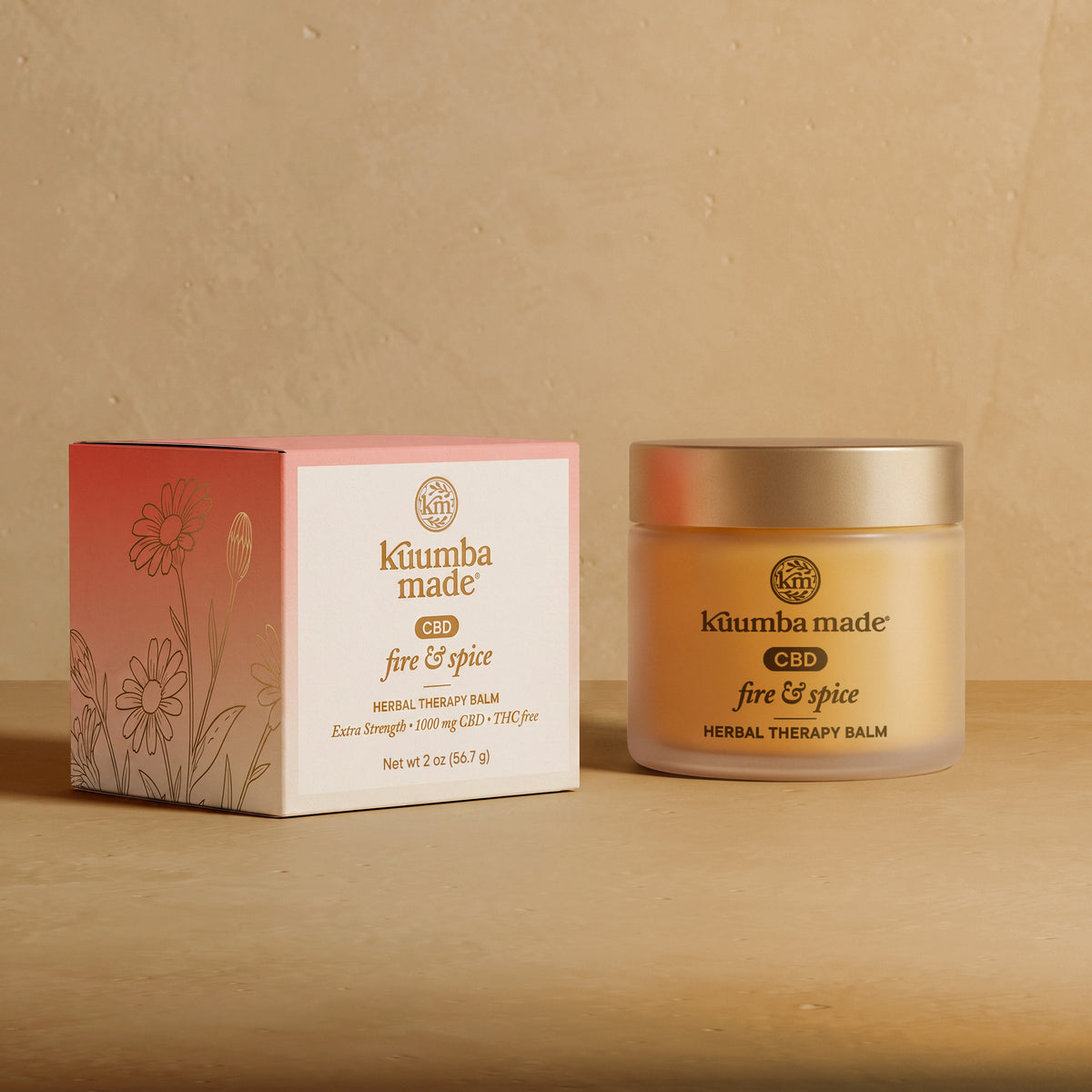 Fire & Spice CBD Herbal Therapy Balm