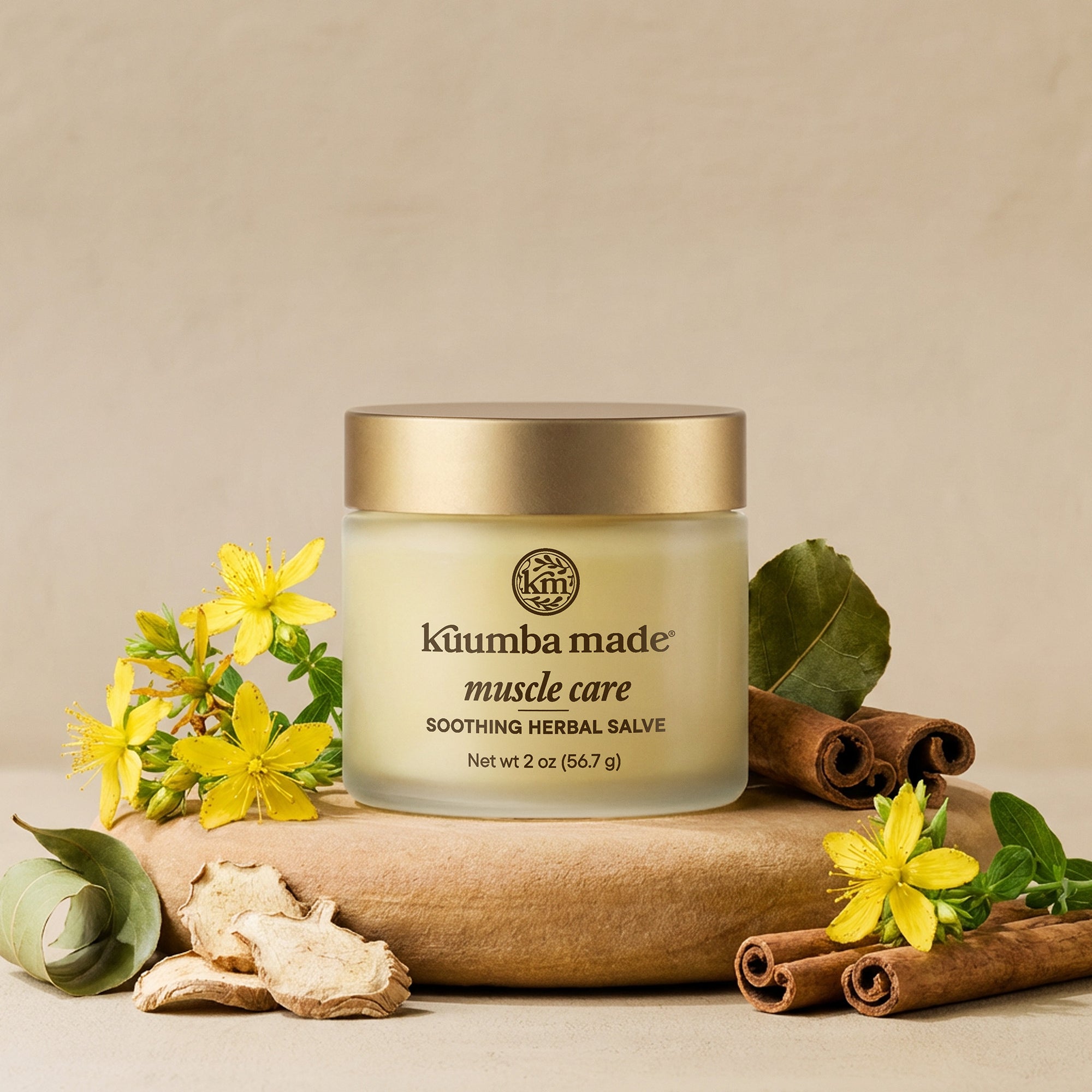 Kuumba Made - Muscle Care Soothing Herbal Salve
