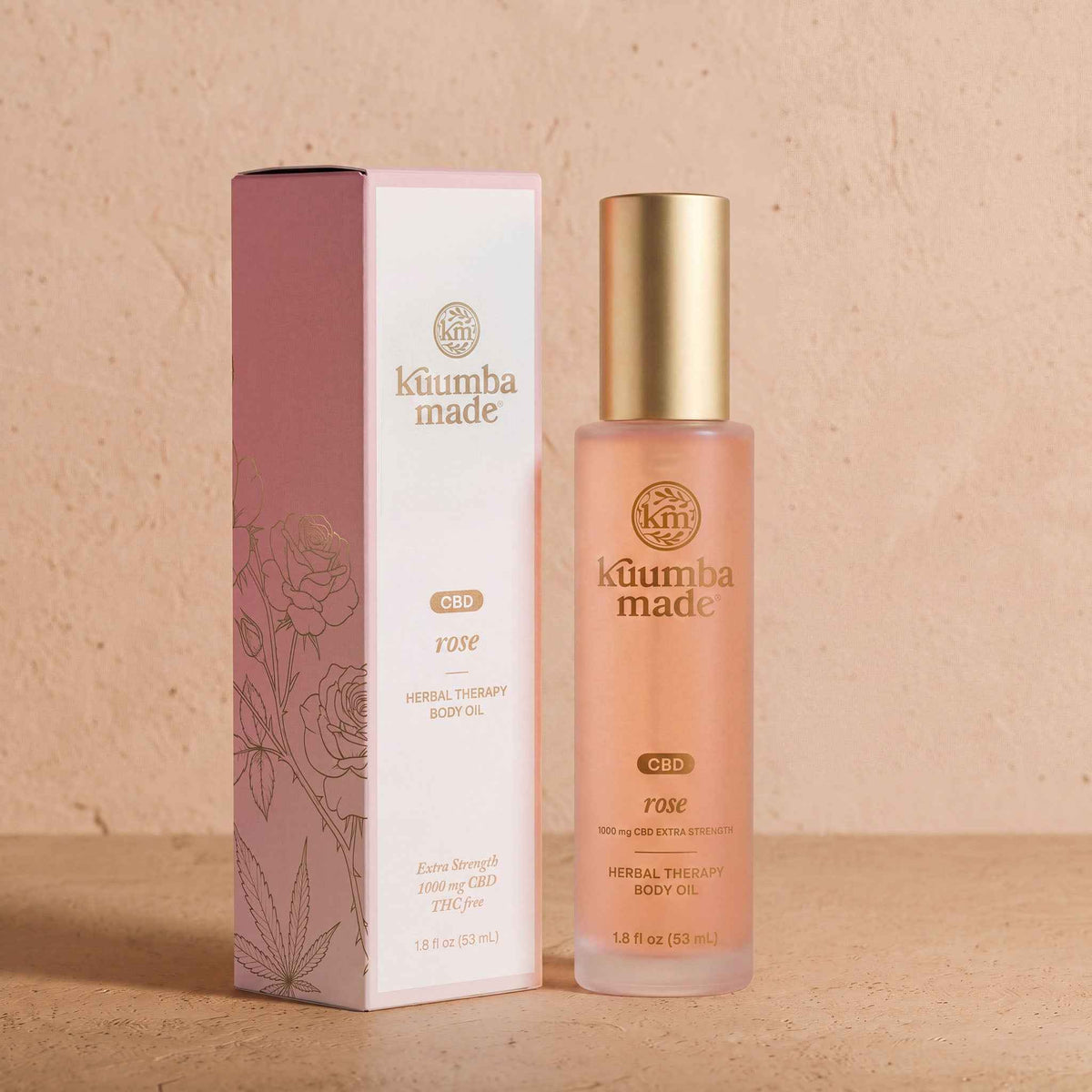 Rose CBD Herbal Aroma Therapy Body Oil