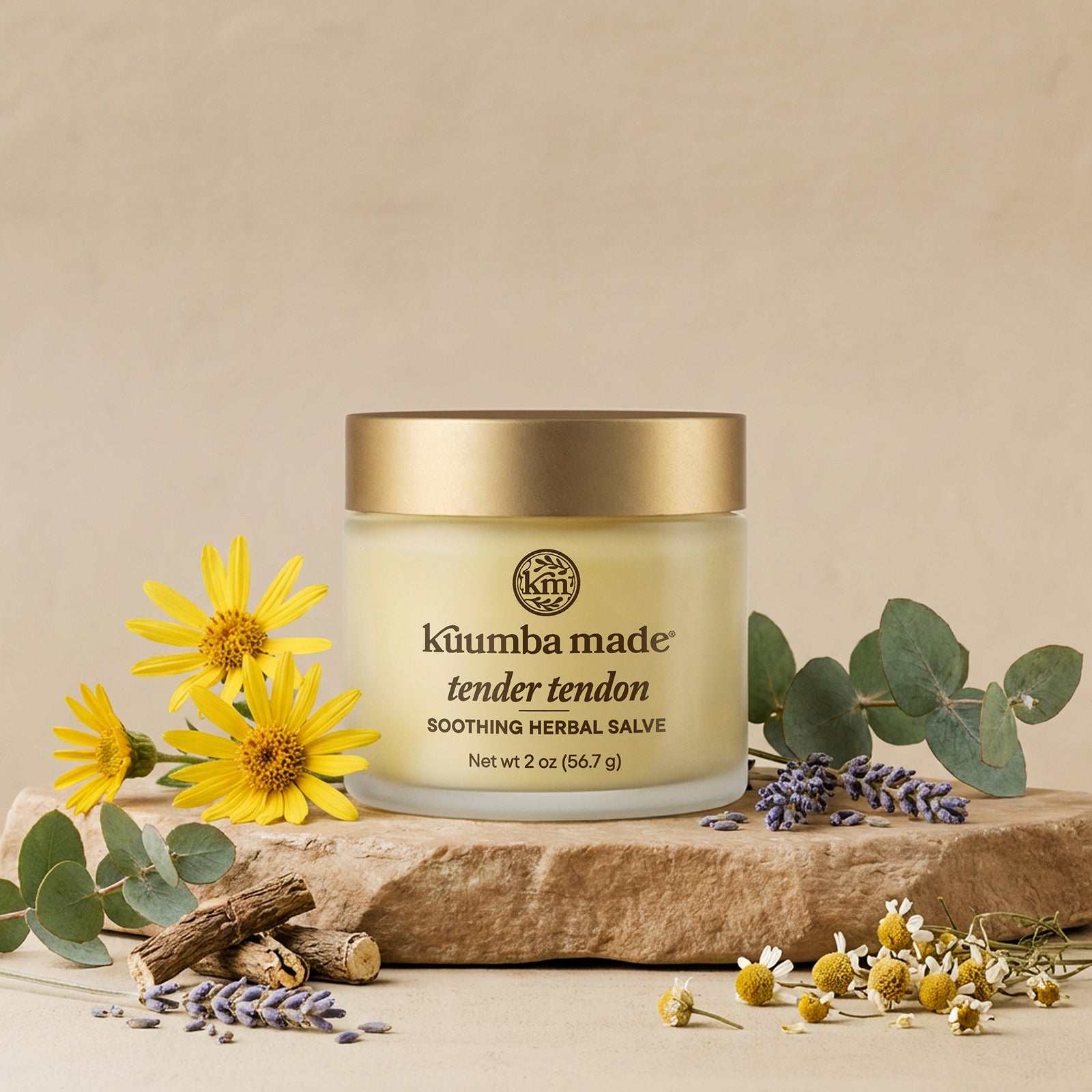 Kuumba Made - Tender Tendon Soothing Herbal Salve
