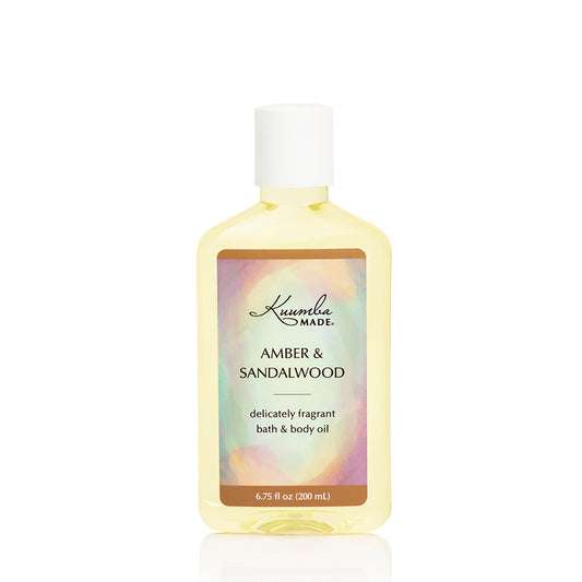 Amber & Sandalwood Bath & Body Oil