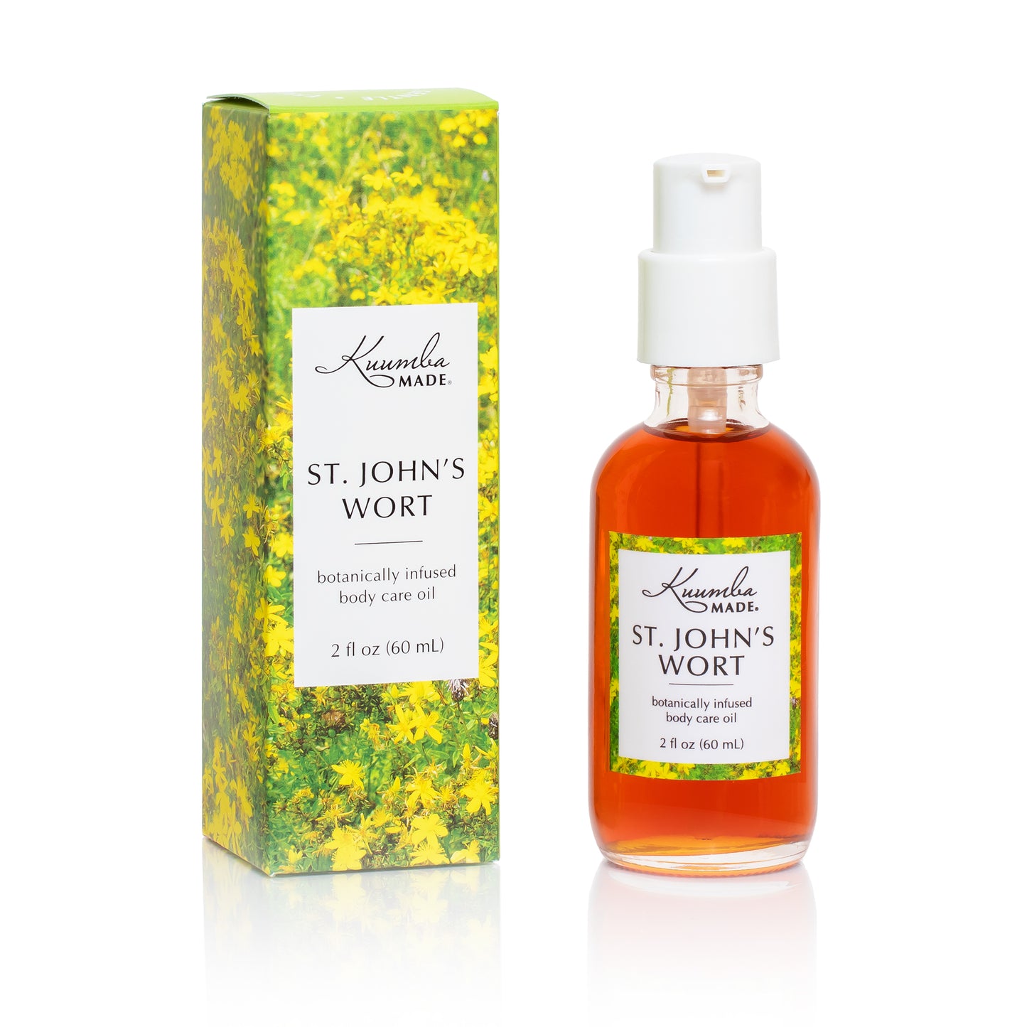 St. John's Wort Botanically Infused Body Care Oil 2oz bottle