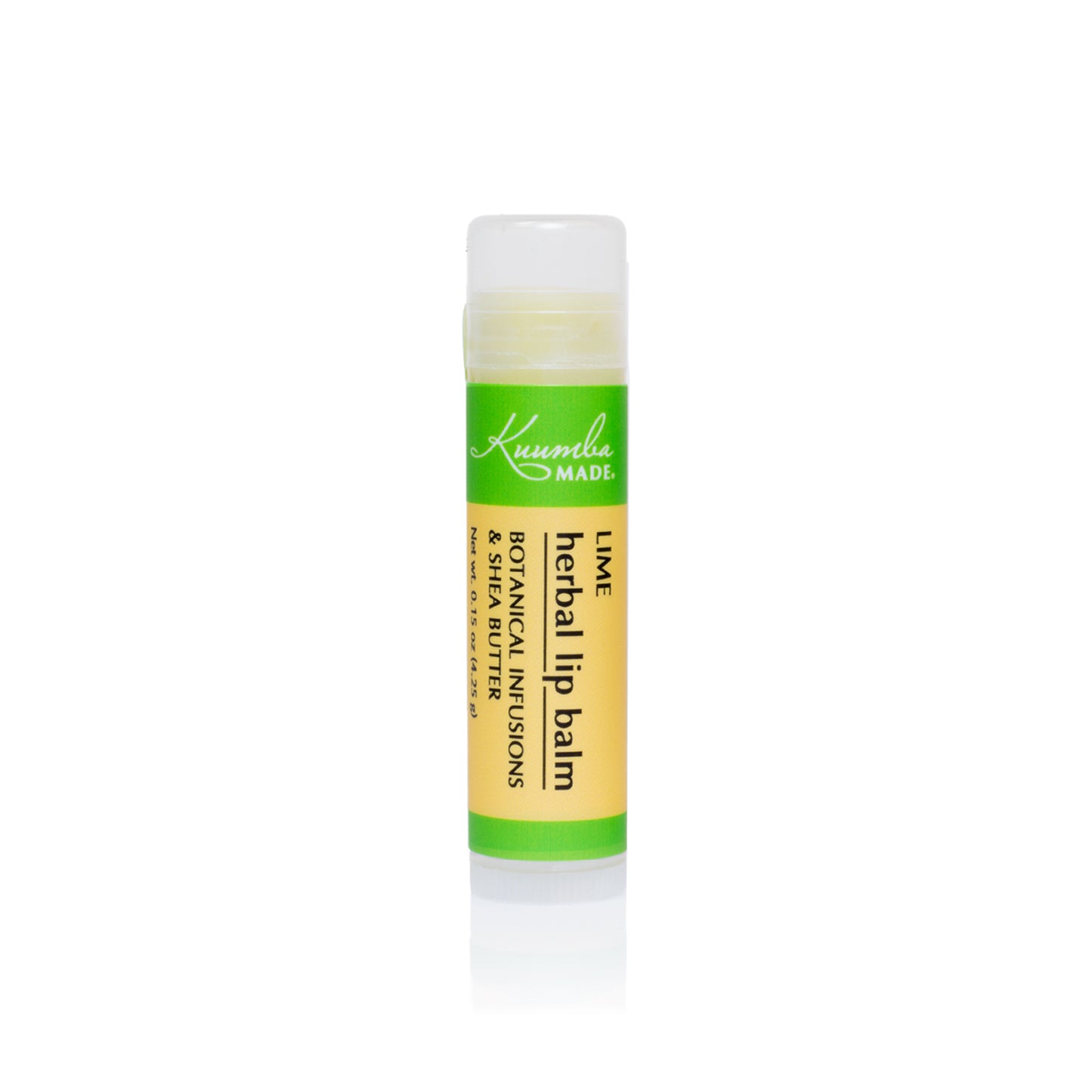 Lime Herbal Lip Balm from Kuumba Made 0.15oz