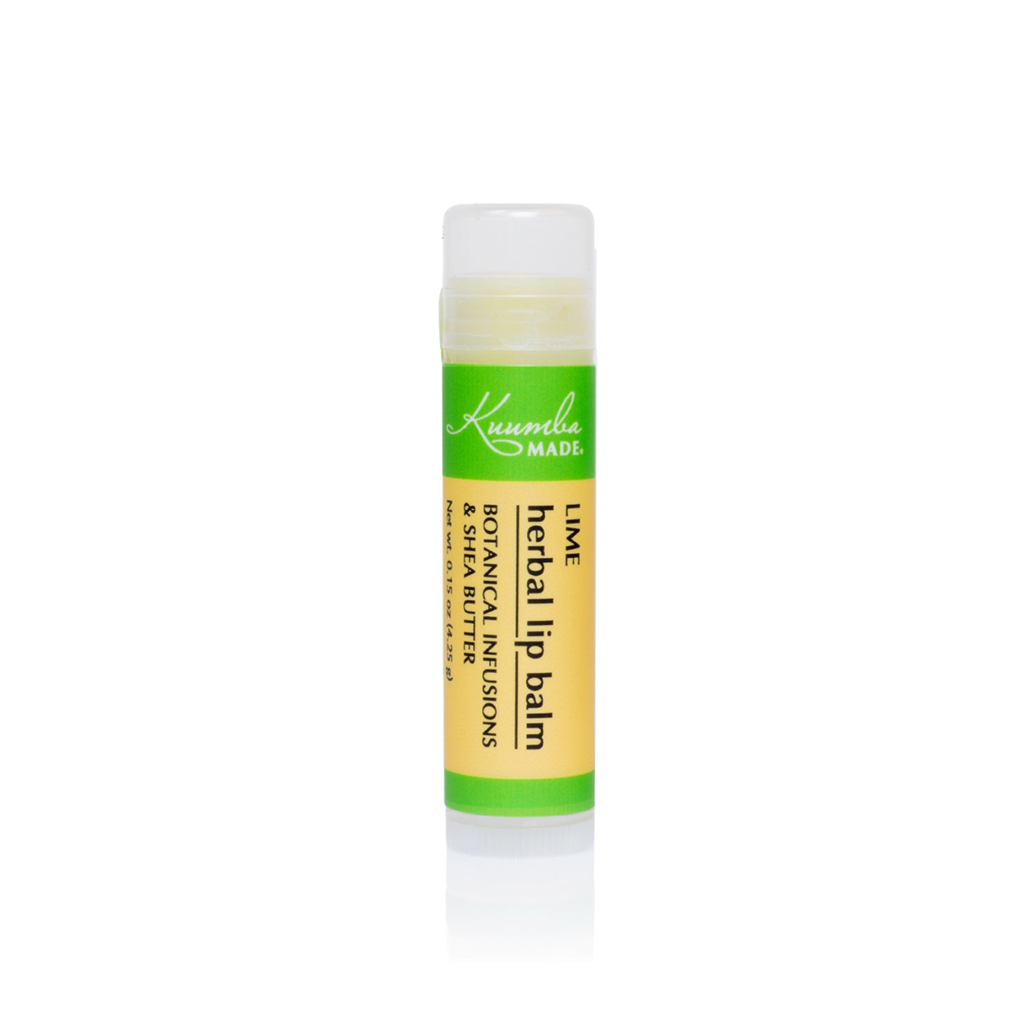 Lime Herbal Lip Balm from Kuumba Made 0.15oz
